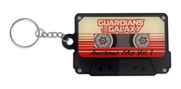 Guardians of the Galaxy Cassette Tape Keychain